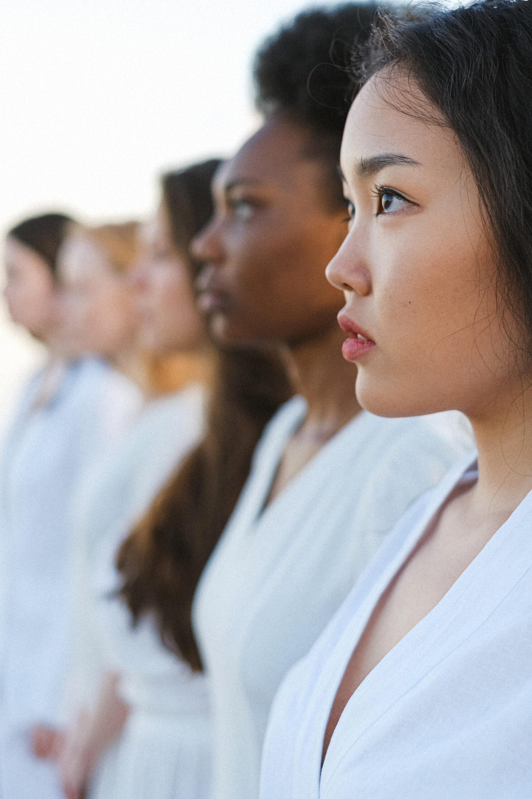 multi culture group women